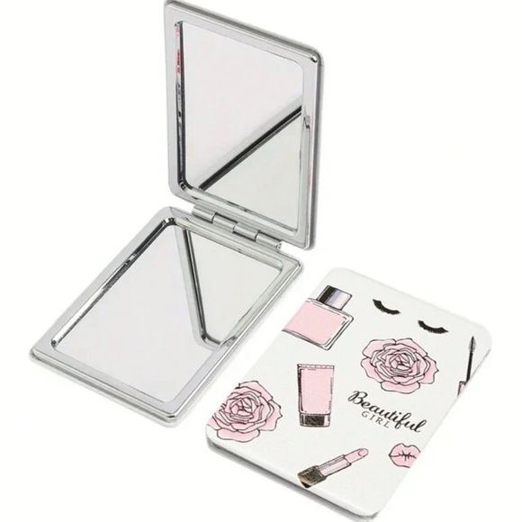 Beautiful Girl Makeup Glam Compact Handbag Mirror - Picture 2 of 3